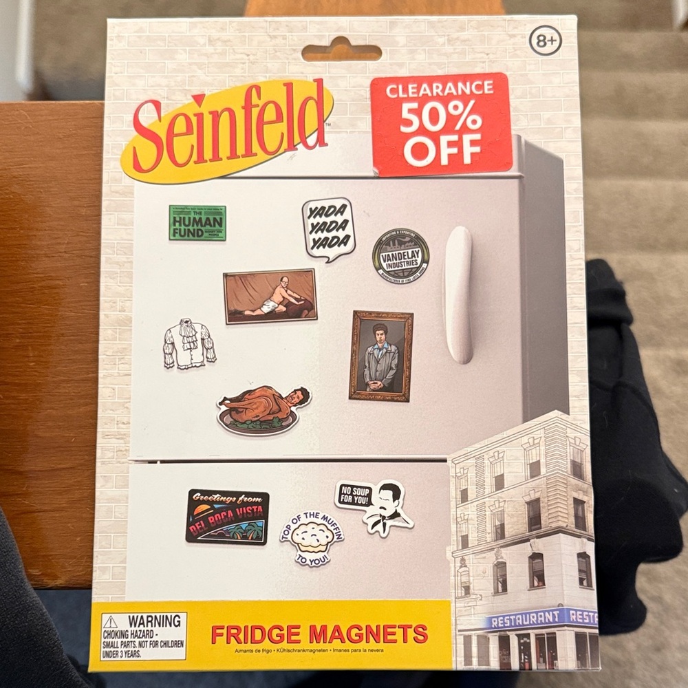 Seinfeld Fridge Magnets Set